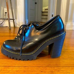 Doc Martens Salome Heel Oxfords Size 8.5